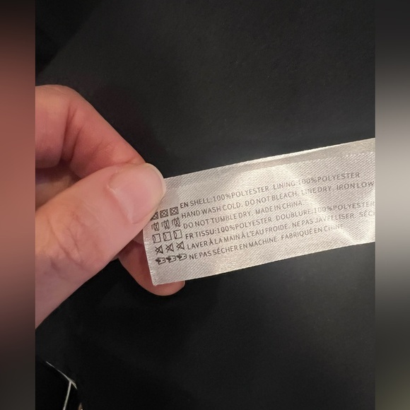 En Saison Meadow Poplin Puff-Sleeve Tiered Midi Dress (Elegant Floral), Sz L - Picture 7 of 9